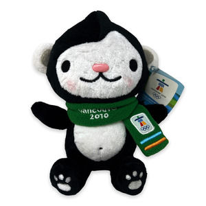 Vancouver 2010 Olympics MIGA Mascot Stuffed Animal Plush Toy 8.5 Inches